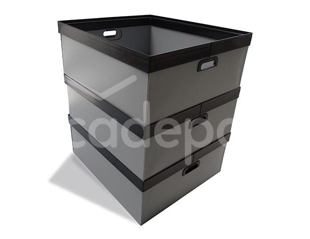 Cajas reutilizables estándares Cajas H-Box