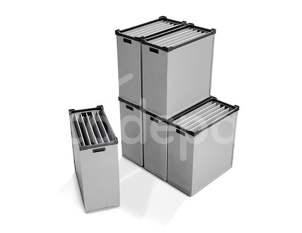 Cajas reutilizables estándares Cajas S-Box